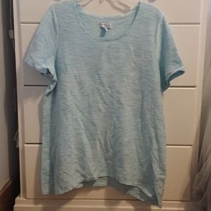 Short sleeved womens top